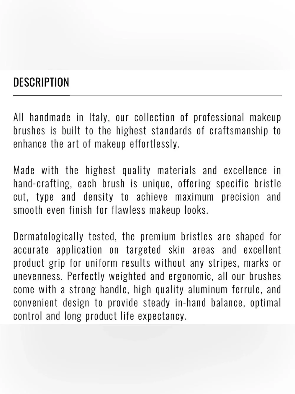 3 Professional Makeup Brushes NIB by IL MAKIAGE